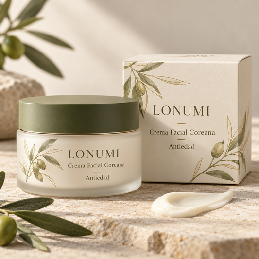 Crema Facial Coreana Antiedad